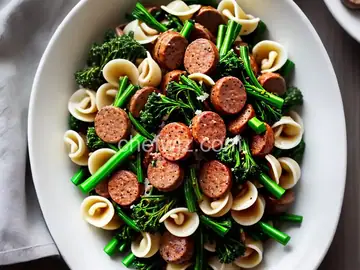 Orecchiette with Broccolini and Sausage