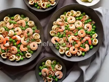 Orecchiette with Shrimp, Pancetta and Fresno Chiles