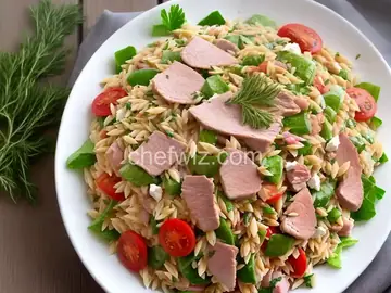 Orzo Ham Salad
