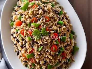 Orzo and Wild Rice Salad