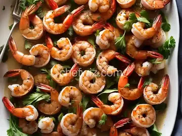 Our Backyard Grilled Garlic-Butter Shrimp