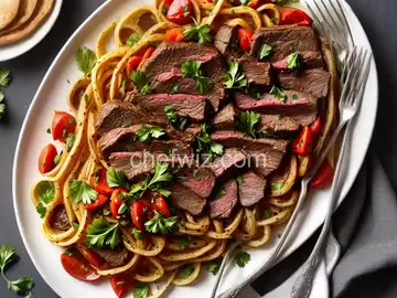 Oven-Baked Beef Tagliata