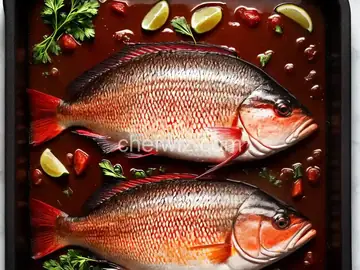 Oven Baked Red Snapper