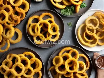 Oven Fried Onion Rings