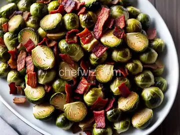 Oven-Roasted Brussels Sprouts With Bacon Recipe