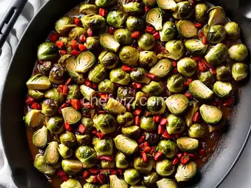 Oven-Roasted Brussels Sprouts with Garlic