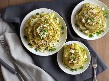 Oven Roasted Cabbage