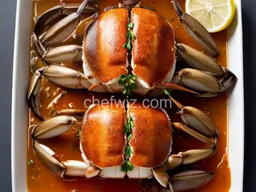 Oven-Roasted Dungeness Crab