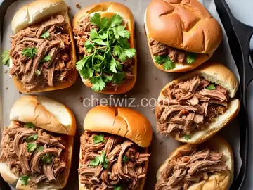 Oven-Roasted Pulled Pork Sandwiches
