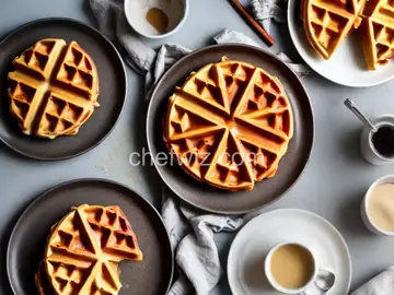 Overnight Brown-Butter Yeast-Raised Waffles Recipe