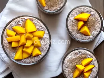 Overnight Mango Chia Pudding