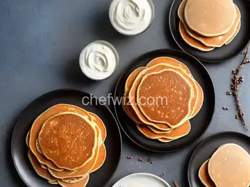 Overnight Sourdough Buckwheat Pancakes