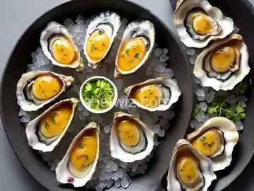 Oysters with a Classic Mignonette Sauce