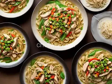 P.F Changs copy cat chicken noodle remix