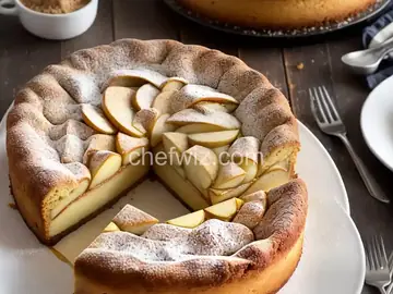 PHILLY Bavarian Apple Torte