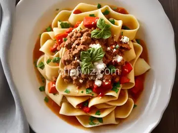 Paccheri al rag� napoletano