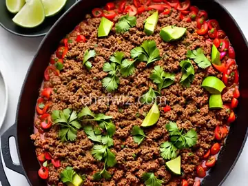 Pacholas (Mexican ground beef)