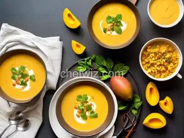 Pack-and-Pour Mango Soup