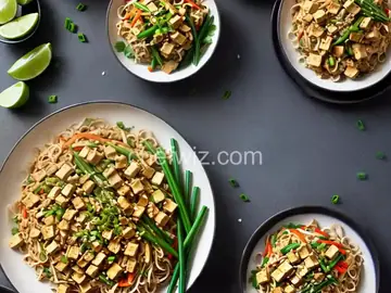 Pad Thai with Tofu