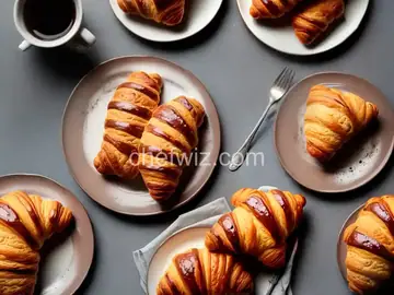Pain au Chocolat (Chocolate Croissants)