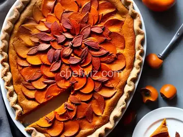 Paleo Persimmon Pie