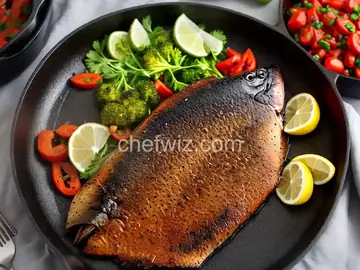 Pan-Fried Blackened Red Snapper