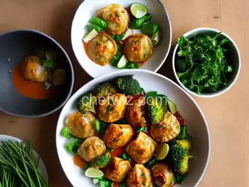 Pan-Fried Vegetable Dumplings Recipe