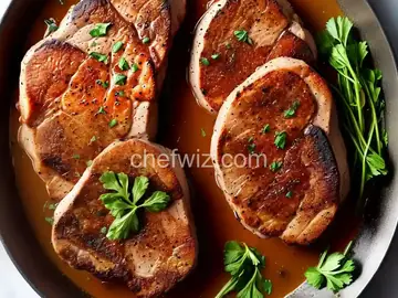 Pan-Roasted Brined Pork Chop