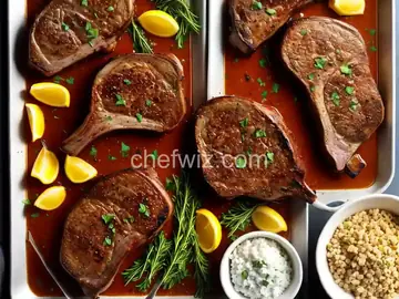 Pan-Roasted Double-Cut Lamb Chops