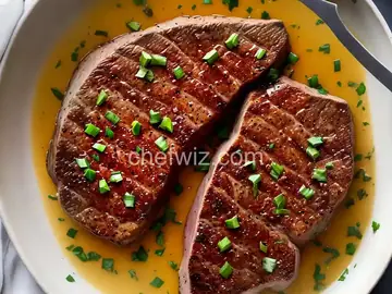 Pan-Seared, Butter-Basted Thick-Cut Steak Recipe