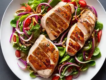 Pan-Seared Chicken Breasts With Crunchy Radish Salad