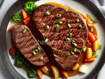 Pan-Seared Steak and Onions