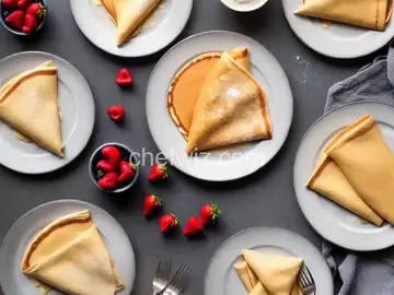 Pancake Mix Dessert Crepes