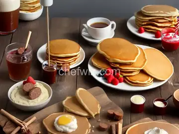 Pancake and Sausage on a Stick