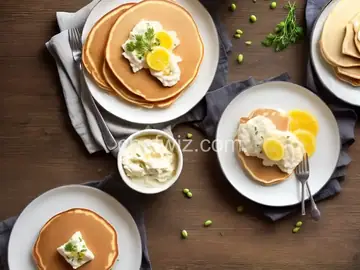 Pancake with pap