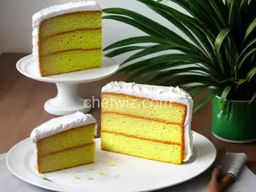 Pandan Chiffon Cake Recipe