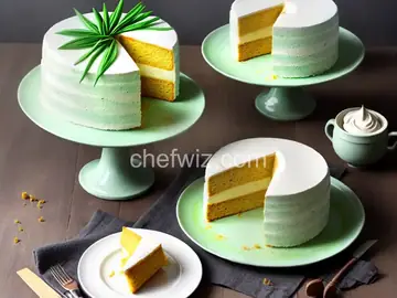 Pandan Chiffon Cake