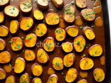 Panfried Smashed Potatoes