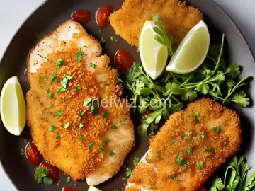 Panko-Crusted Tilapia