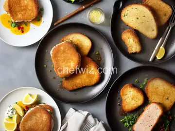 Panko Fried Pork Chops with Texas Toast