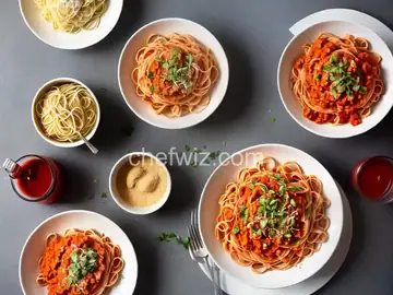 Pantry Pasta with Romesco Sauce