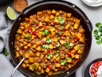 Papas a la mexicana