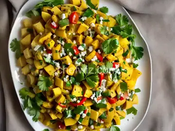 Papas con Rajas