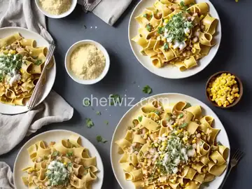 Pappardelle With Corn
