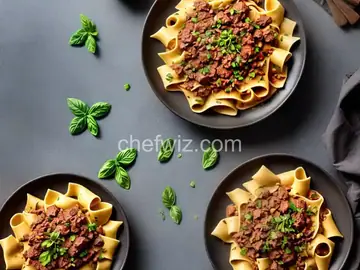 Pappardelle with Wild Boar Ragu