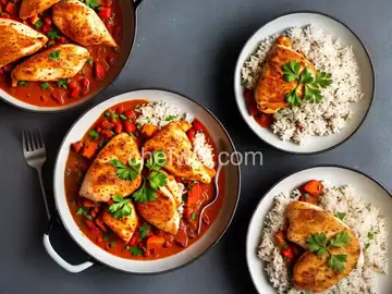 Paprika Chicken & Rice
