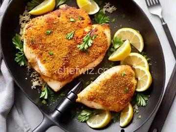 Parmesan-Crusted Lemon-Pepper Chicken