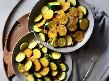 Parmesan Fried Zucchini