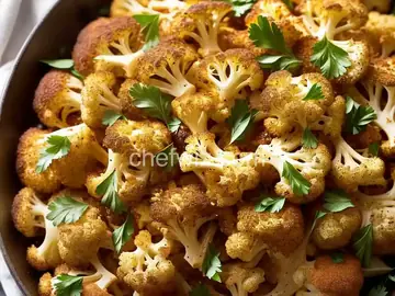 Parmesan Roasted Cauliflower