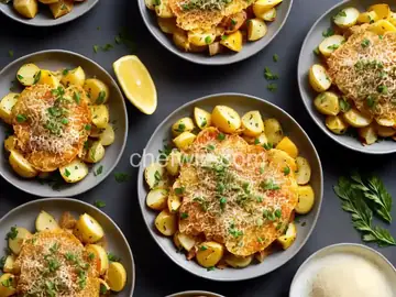 Parmesan Smashed Potatoes